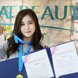 네일림픽스 코리아 디비전 수상 인터뷰 김빛나수강생